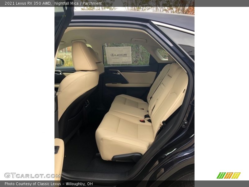 Nightfall Mica / Parchment 2021 Lexus RX 350 AWD