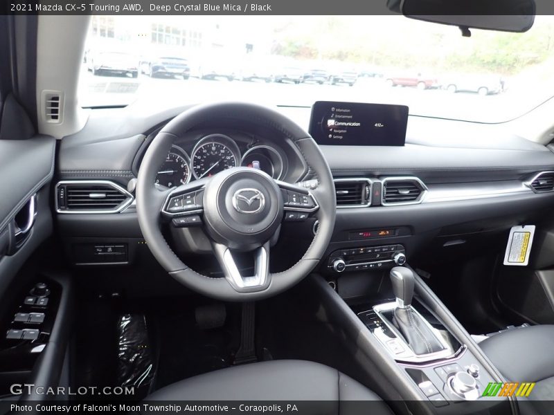 Dashboard of 2021 CX-5 Touring AWD