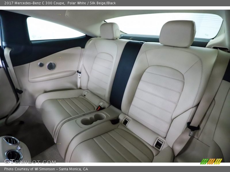 Polar White / Silk Beige/Black 2017 Mercedes-Benz C 300 Coupe