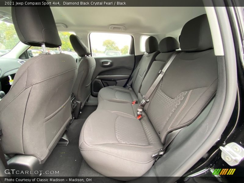 Diamond Black Crystal Pearl / Black 2021 Jeep Compass Sport 4x4