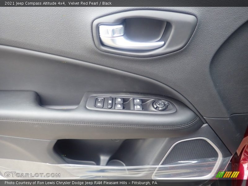 Velvet Red Pearl / Black 2021 Jeep Compass Altitude 4x4