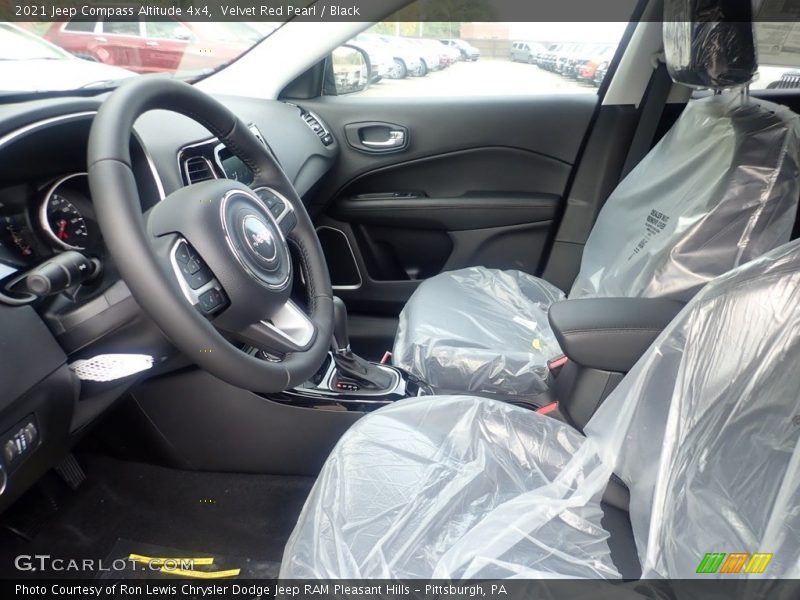 Velvet Red Pearl / Black 2021 Jeep Compass Altitude 4x4
