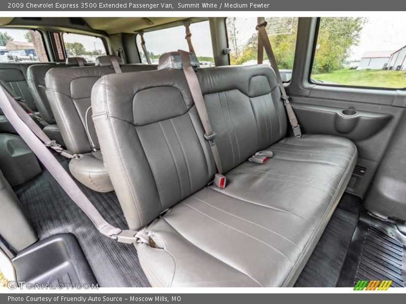 Summit White / Medium Pewter 2009 Chevrolet Express 3500 Extended Passenger Van