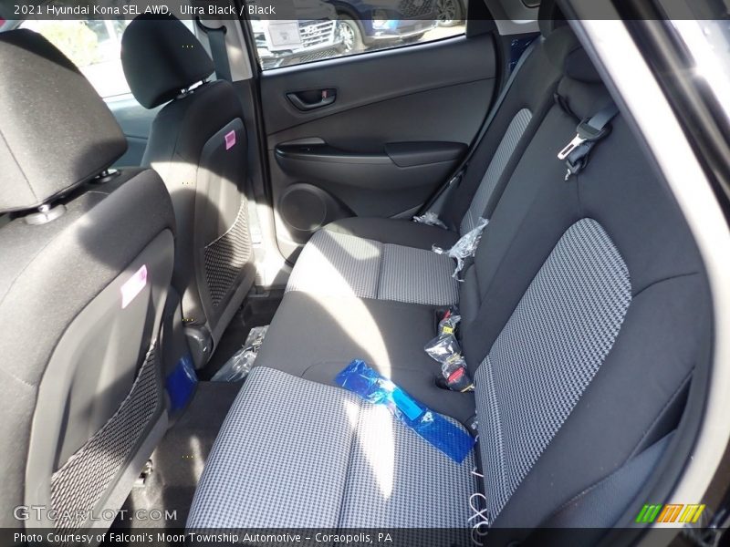 Ultra Black / Black 2021 Hyundai Kona SEL AWD
