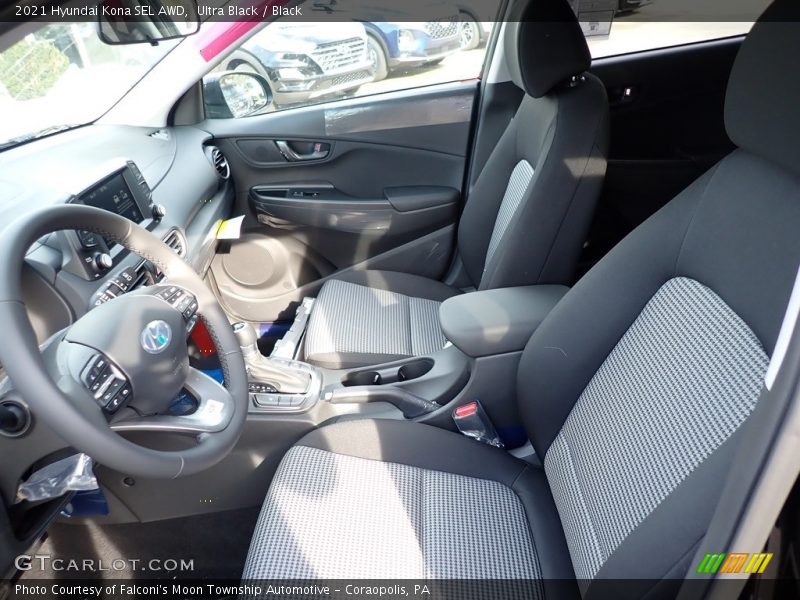 Ultra Black / Black 2021 Hyundai Kona SEL AWD