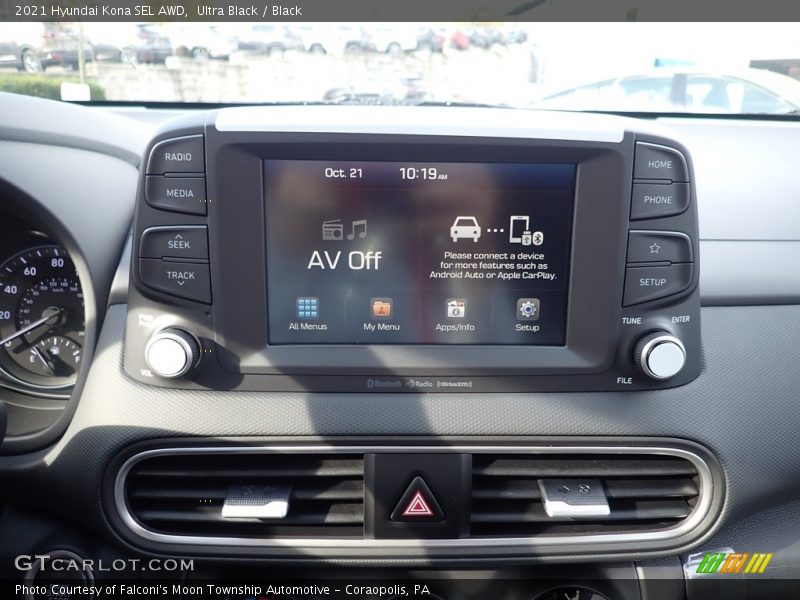 Ultra Black / Black 2021 Hyundai Kona SEL AWD