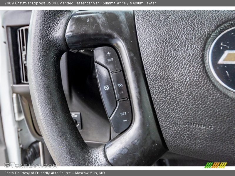 Summit White / Medium Pewter 2009 Chevrolet Express 3500 Extended Passenger Van