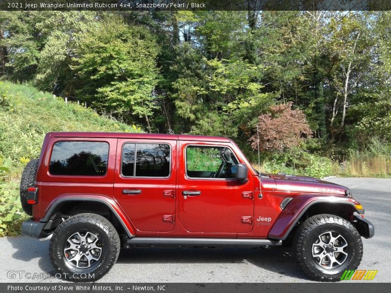 2021 Wrangler Unlimited Rubicon 4x4 Snazzberry Pearl