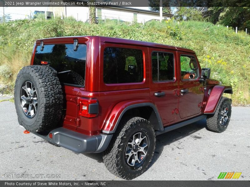 Snazzberry Pearl / Black 2021 Jeep Wrangler Unlimited Rubicon 4x4