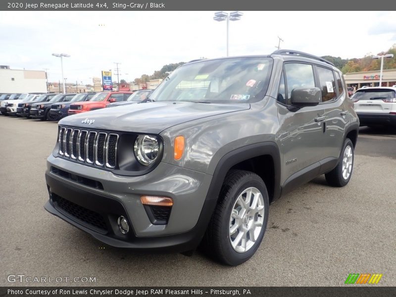 Sting-Gray / Black 2020 Jeep Renegade Latitude 4x4