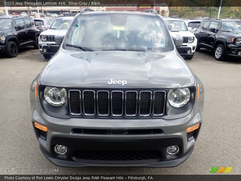 Sting-Gray / Black 2020 Jeep Renegade Latitude 4x4
