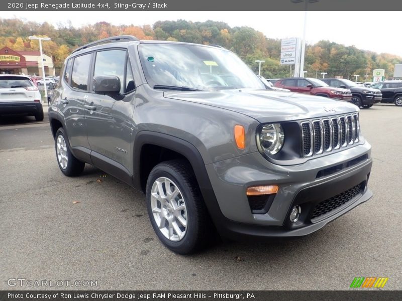 Sting-Gray / Black 2020 Jeep Renegade Latitude 4x4