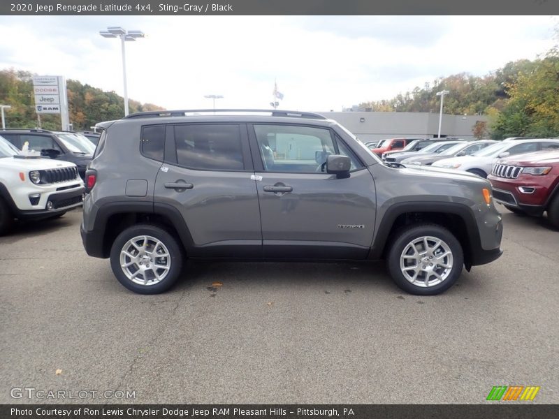 Sting-Gray / Black 2020 Jeep Renegade Latitude 4x4