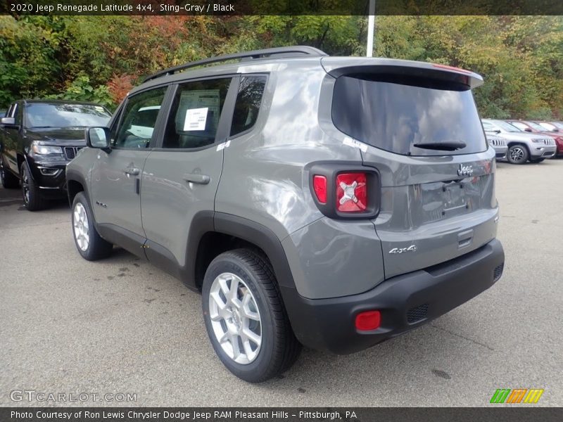 Sting-Gray / Black 2020 Jeep Renegade Latitude 4x4