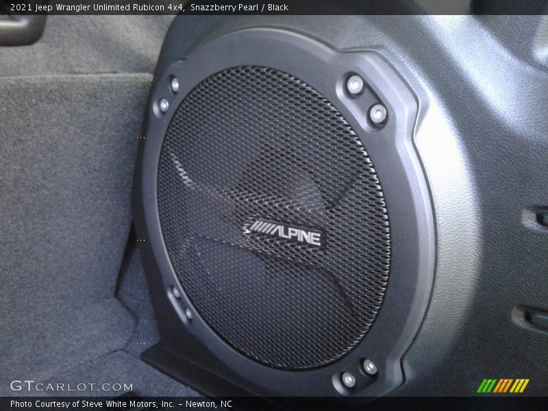 Audio System of 2021 Wrangler Unlimited Rubicon 4x4