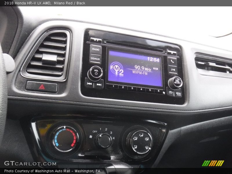 Milano Red / Black 2018 Honda HR-V LX AWD