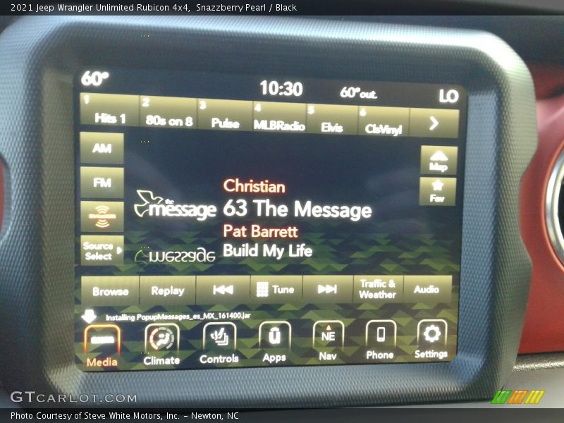 Snazzberry Pearl / Black 2021 Jeep Wrangler Unlimited Rubicon 4x4