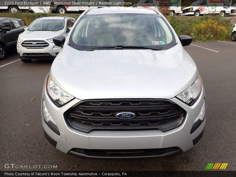 Moondust Silver Metallic / Medium Light Stone 2020 Ford EcoSport S 4WD