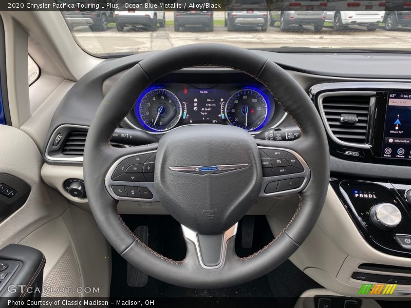 Ocean Blue Metallic / Alloy/Black 2020 Chrysler Pacifica Touring L Plus