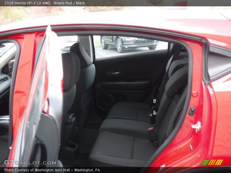 Milano Red / Black 2018 Honda HR-V LX AWD