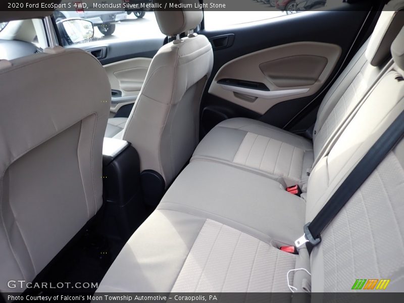 Moondust Silver Metallic / Medium Light Stone 2020 Ford EcoSport S 4WD