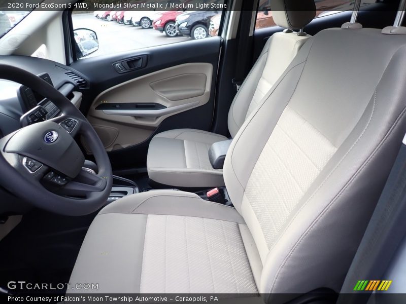 Moondust Silver Metallic / Medium Light Stone 2020 Ford EcoSport S 4WD