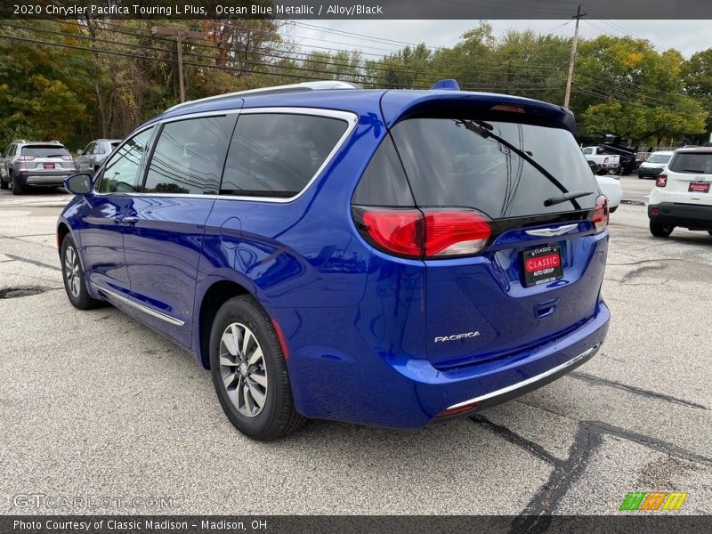 Ocean Blue Metallic / Alloy/Black 2020 Chrysler Pacifica Touring L Plus
