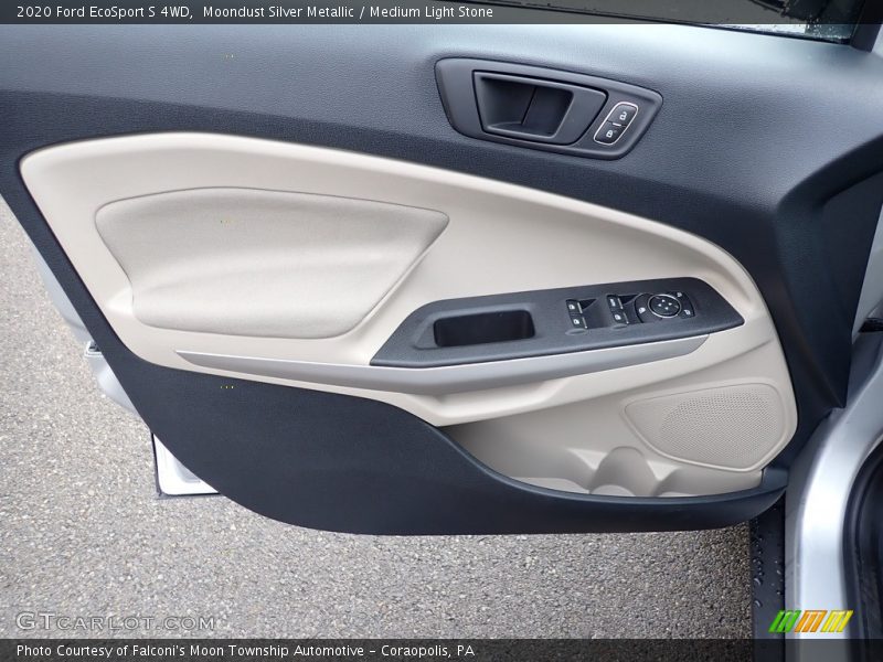 Moondust Silver Metallic / Medium Light Stone 2020 Ford EcoSport S 4WD
