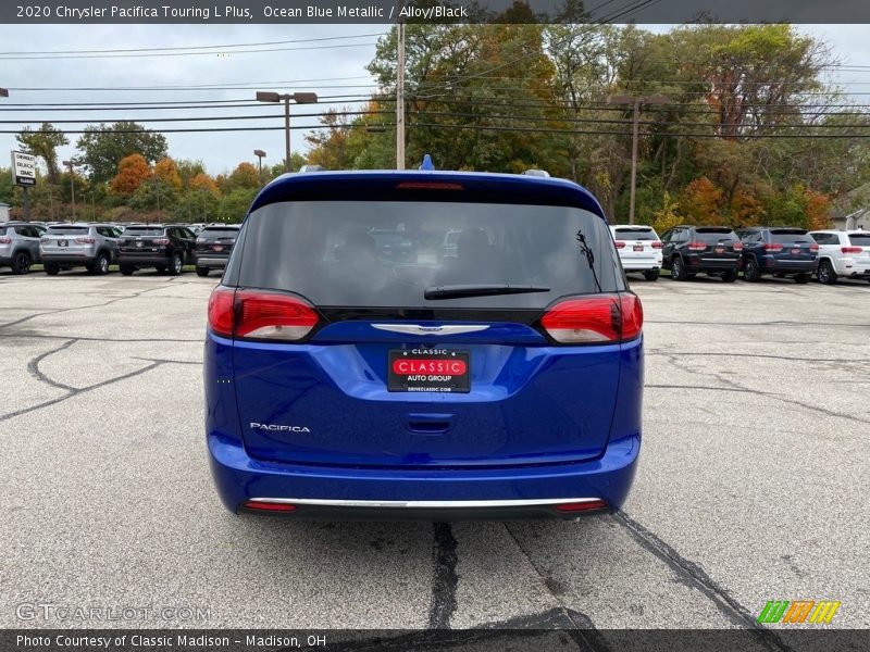 Ocean Blue Metallic / Alloy/Black 2020 Chrysler Pacifica Touring L Plus