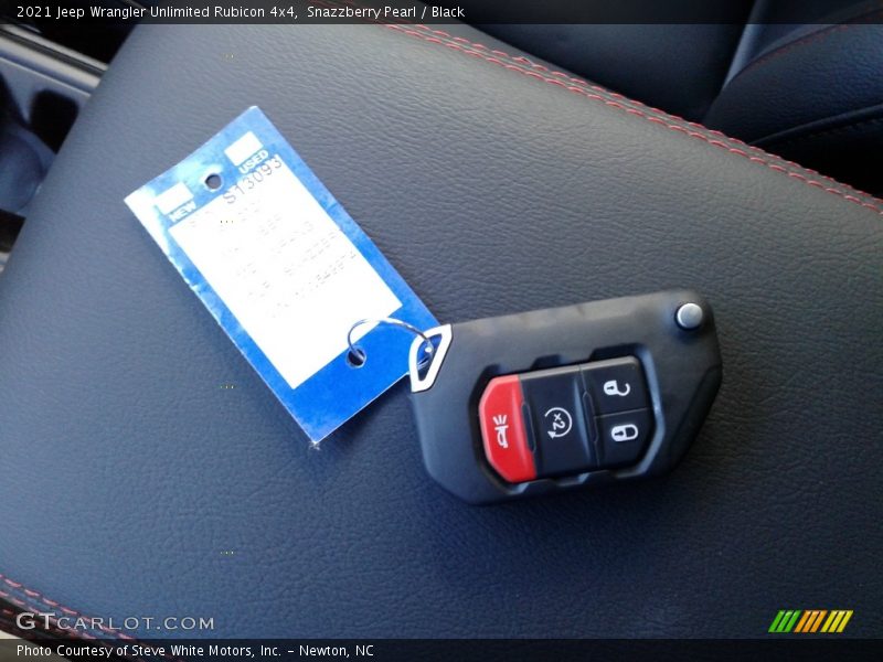 Snazzberry Pearl / Black 2021 Jeep Wrangler Unlimited Rubicon 4x4
