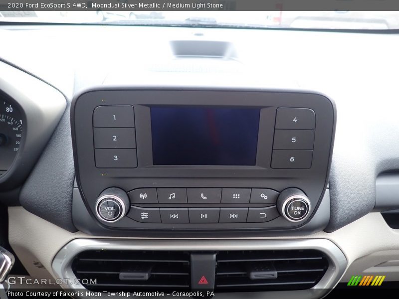 Moondust Silver Metallic / Medium Light Stone 2020 Ford EcoSport S 4WD