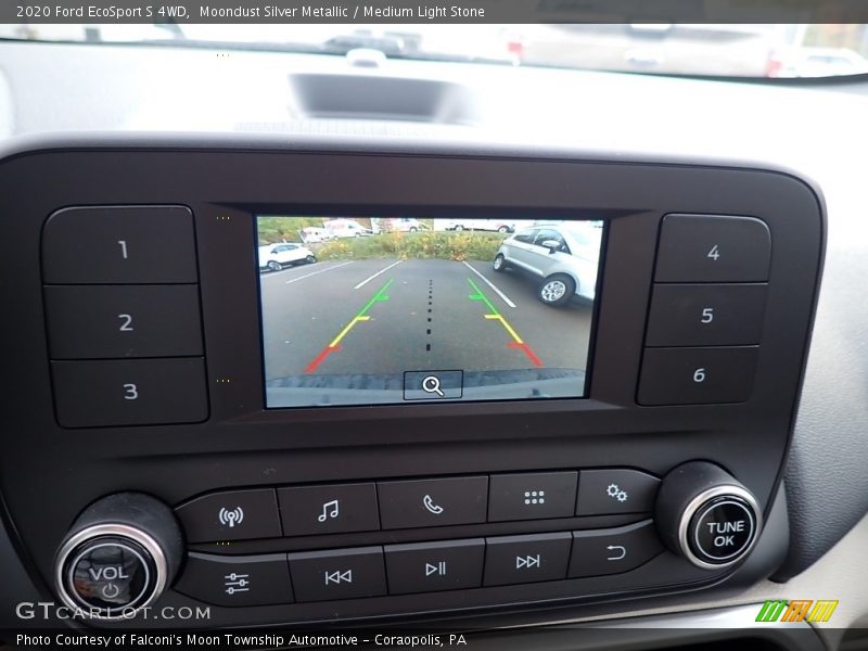 Moondust Silver Metallic / Medium Light Stone 2020 Ford EcoSport S 4WD