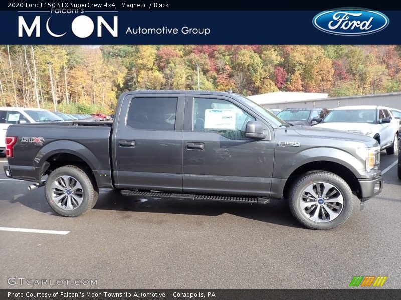 Magnetic / Black 2020 Ford F150 STX SuperCrew 4x4