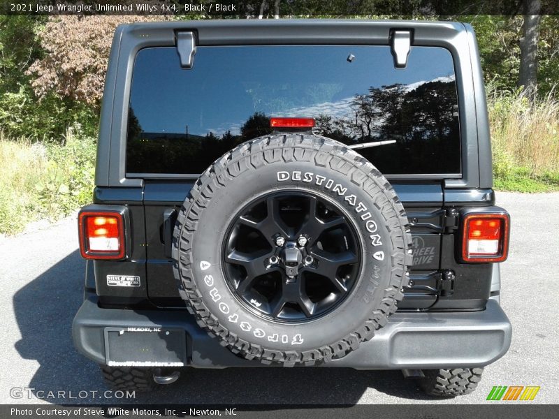 Black / Black 2021 Jeep Wrangler Unlimited Willys 4x4