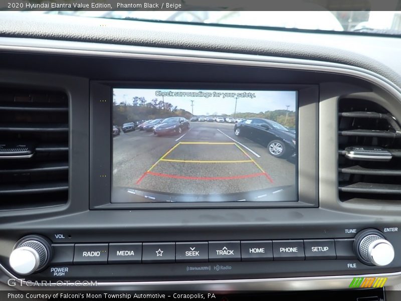 Phantom Black / Beige 2020 Hyundai Elantra Value Edition