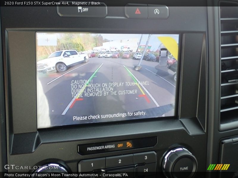 Magnetic / Black 2020 Ford F150 STX SuperCrew 4x4