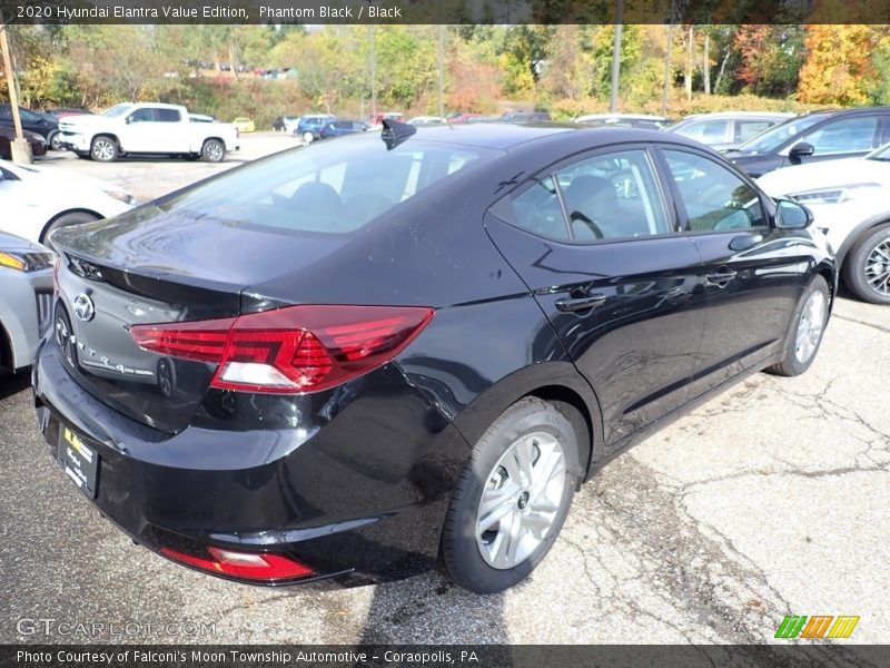 Phantom Black / Black 2020 Hyundai Elantra Value Edition