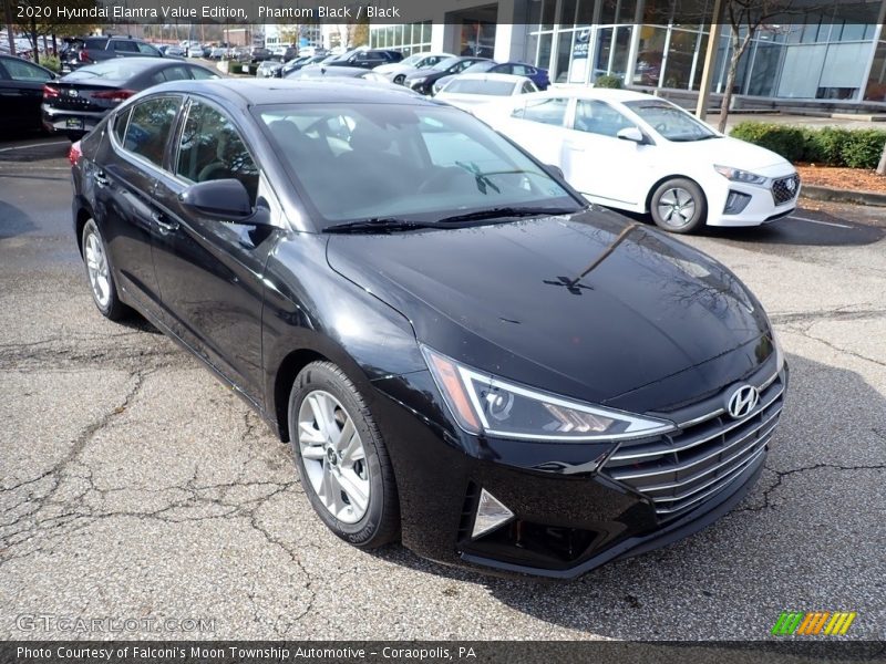 Phantom Black / Black 2020 Hyundai Elantra Value Edition
