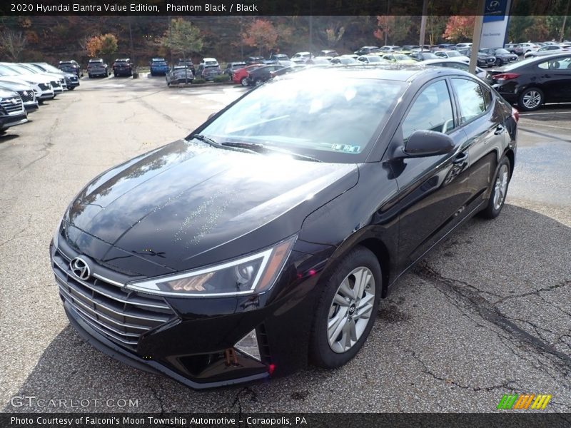 Phantom Black / Black 2020 Hyundai Elantra Value Edition