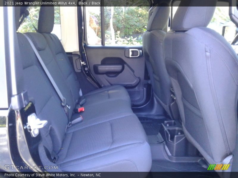 Black / Black 2021 Jeep Wrangler Unlimited Willys 4x4
