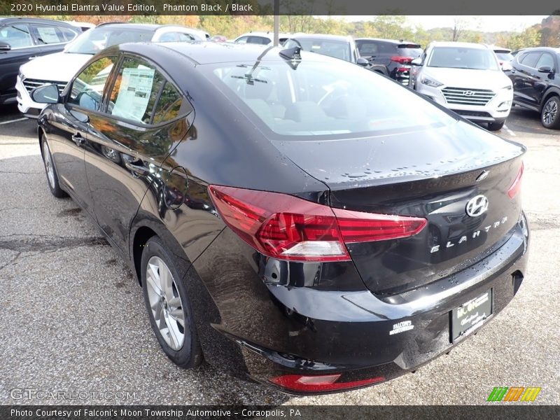 Phantom Black / Black 2020 Hyundai Elantra Value Edition