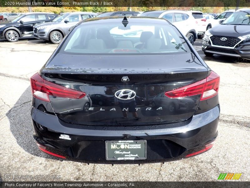 Phantom Black / Black 2020 Hyundai Elantra Value Edition