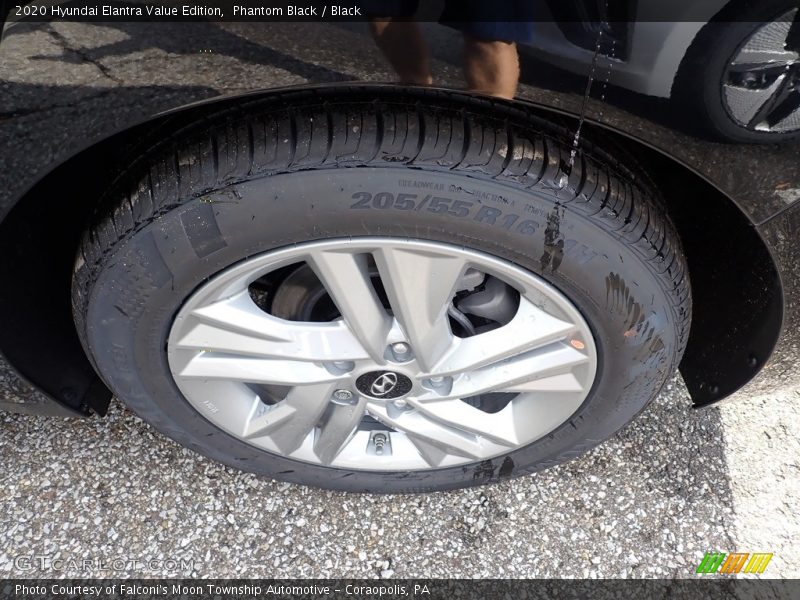 Phantom Black / Black 2020 Hyundai Elantra Value Edition