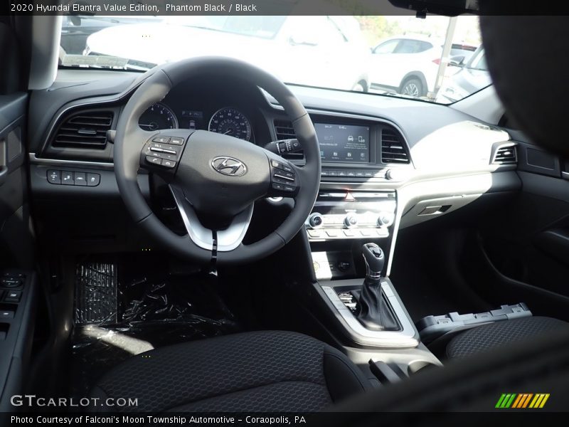 Phantom Black / Black 2020 Hyundai Elantra Value Edition
