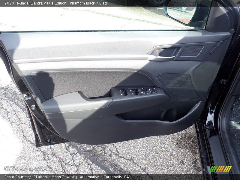 Phantom Black / Black 2020 Hyundai Elantra Value Edition