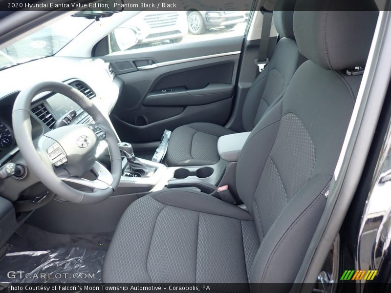 Phantom Black / Black 2020 Hyundai Elantra Value Edition