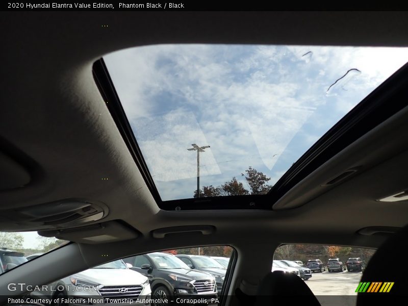 Phantom Black / Black 2020 Hyundai Elantra Value Edition