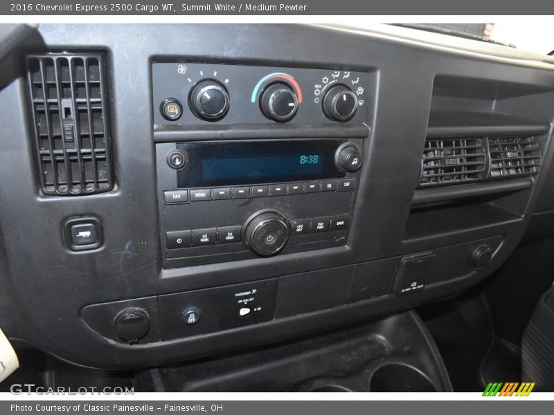 Summit White / Medium Pewter 2016 Chevrolet Express 2500 Cargo WT