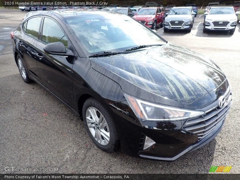 Phantom Black / Gray 2020 Hyundai Elantra Value Edition