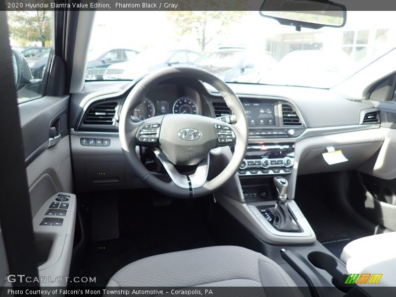 Phantom Black / Gray 2020 Hyundai Elantra Value Edition